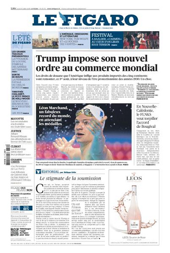 Le Figaro du Jeudi 31 Juillet 2025