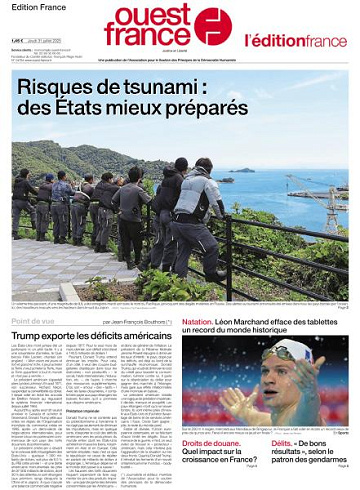 Ouest-France Édition France - 31 Juillet 2025