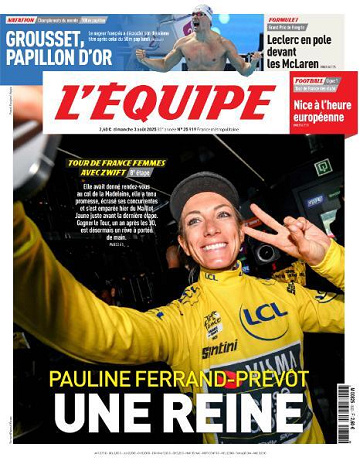 L’equipe du Dimanche 3 Août 2025