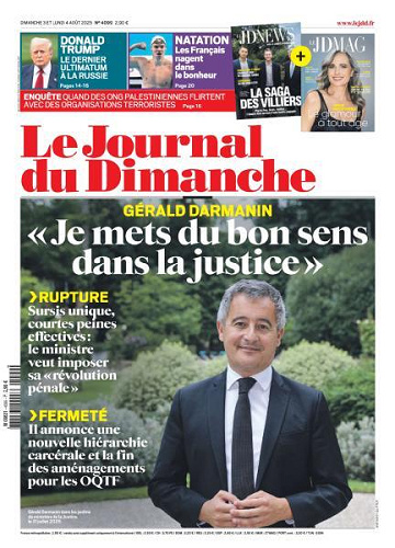 Le Journal du Dimanche - 3 Août 2025