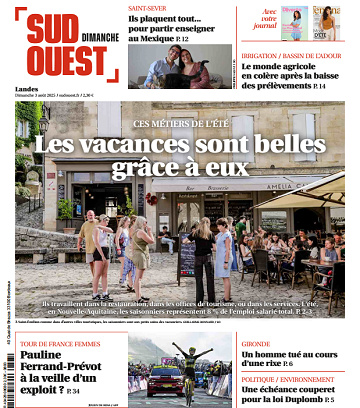 Sud Ouest (2 Éditions) Du Dimanche 3 Août 2025