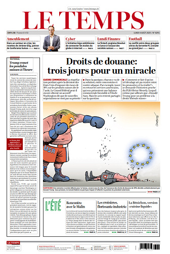 Le Temps - 4 Août 2025