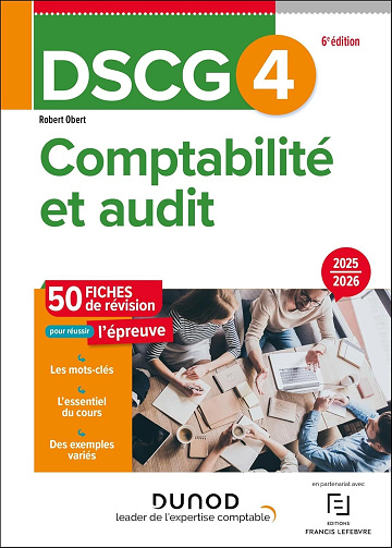 DSCG 4 - Comptabilité et audit - Fiches 2025-2026 - Robert Obert (2025)