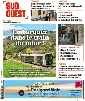Sud Ouest (6 éditions) - 5 Août 2025