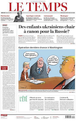 Le Temps - 6 Août 2025