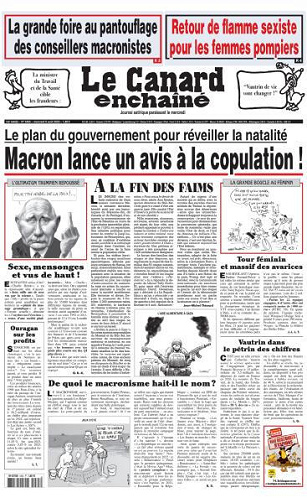 Le Canard enchaîné - 6 Août 2025