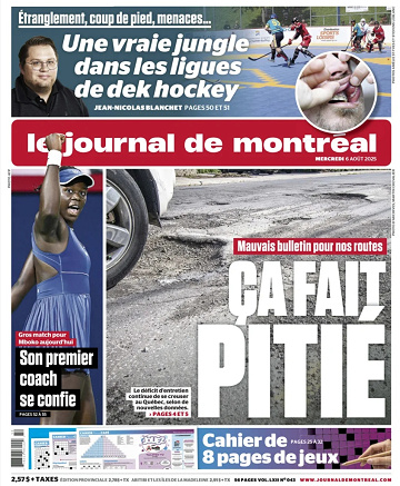 Le Journal de Montréal - 6 Août 2025