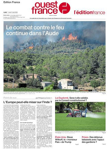 Ouest-France Édition France - 7 Août 2025