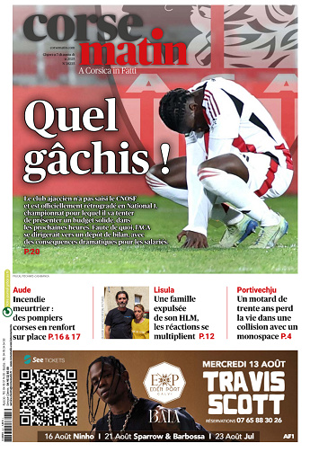 Corse Matin - 7 Août 2025