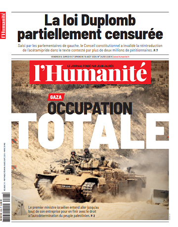 L'Humanite - 8-10 Août 2025