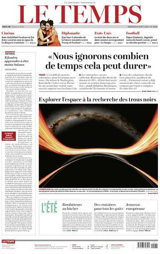 Le Temps - 8 Août 2025