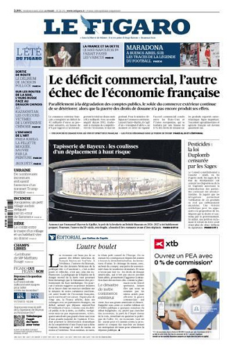 Le Figaro du Vendredi 8 Août 2025