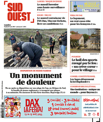 Sud Ouest (7 éditions) - 8 Août 2025