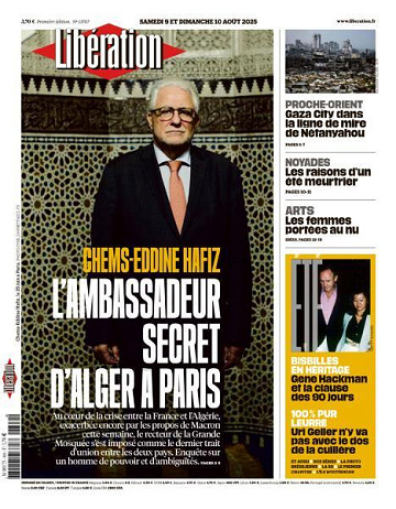 Libération du Samedi 9 et Dimanche 10 Août 2025