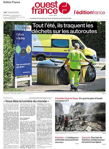 Ouest-France Édition France - 9 Août 2025