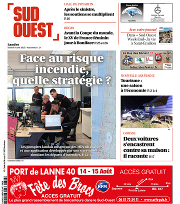 Sud Ouest (2 Éditions) Du Samedi 9 Août 2025