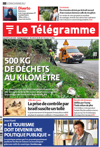 Le Télégramme (6 éditions) - 9 Août 2025