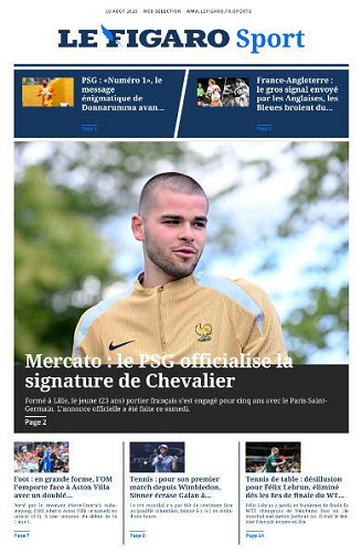 Le Figaro Sport - 10 Août 2025