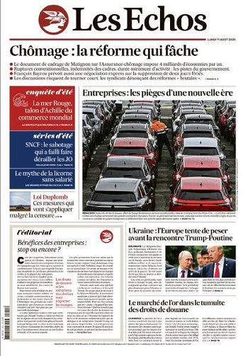 Les Echos - 11 Août 2025