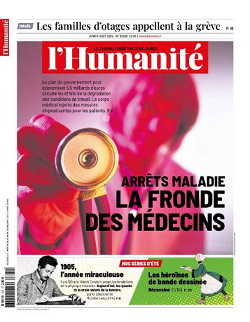 L'Humanite - 11 Août 2025