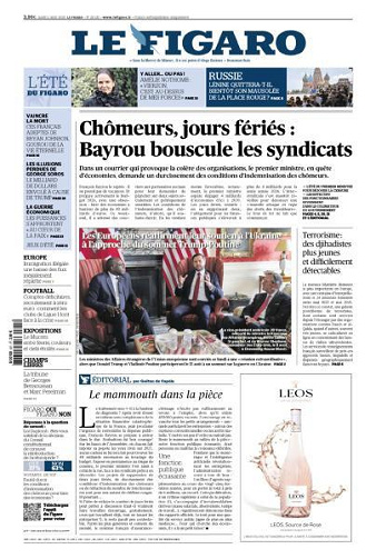 Le Figaro du Lundi 11 Août 2025