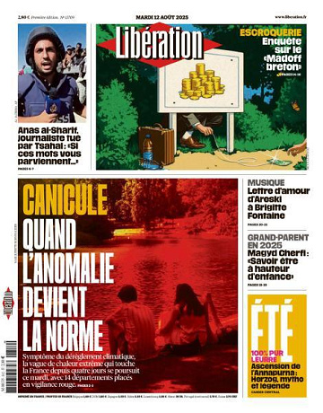 Libération du Mardi 12 Août 2025
