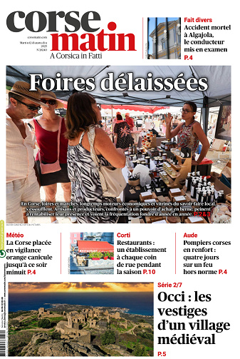 Corse Matin - 12 Août 2025