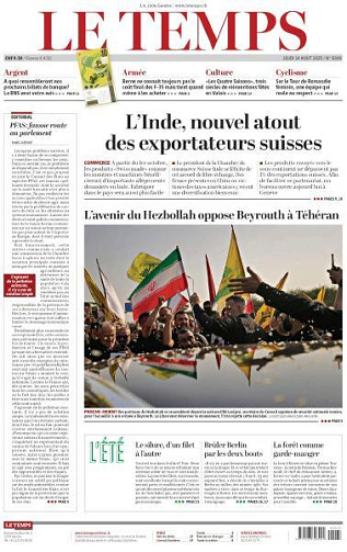 Le Temps - 14 Août 2025