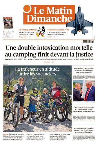 Le Matin Dimanche - 17 Août 2025