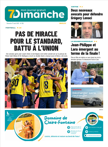 Pack Journaux Belges Du Dimanche 17 Août 2025