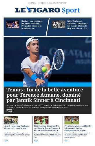 Le Figaro Sport - 17 Août 2025