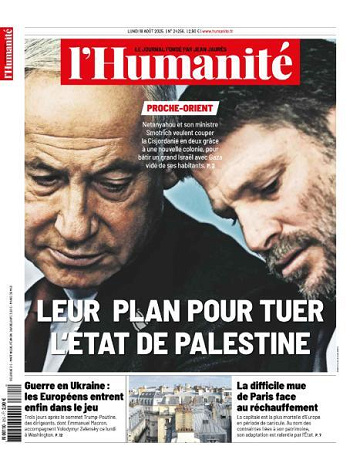 L'Humanite - 18 Août 2025