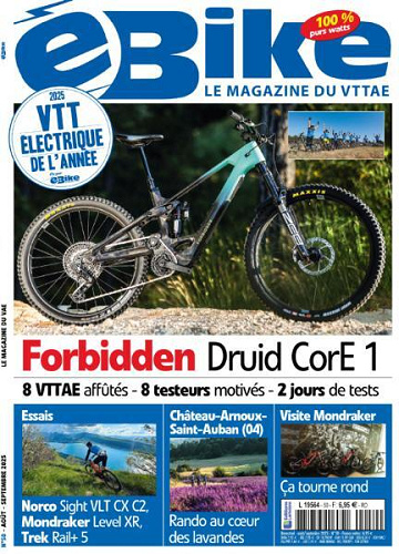 E Bike - Août-Septembre 2025