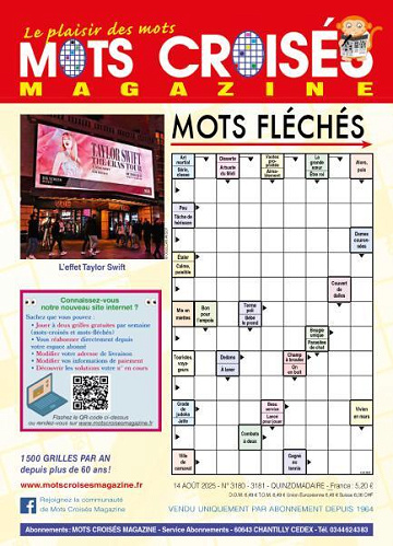 Mots Croisés Magazine - 14 Août 2025