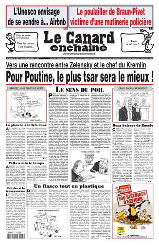 Le Canard enchaîné - 20 Août 2025