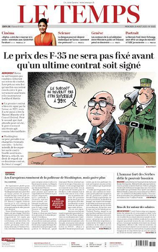 Le Temps - 20 Août 2025