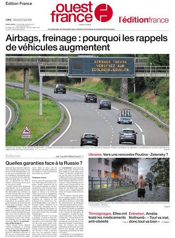 Ouest-France Édition France - 20 Août 2025