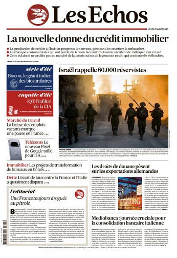 Les Echos - 21 Août 2025