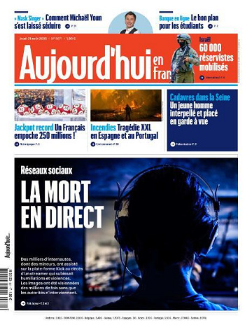 Aujourd’hui en France - 21 Août 2025