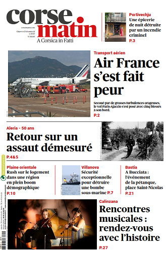 Corse Matin - 21 Août 2025