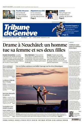 Tribune de Genève - 21 Août 2025
