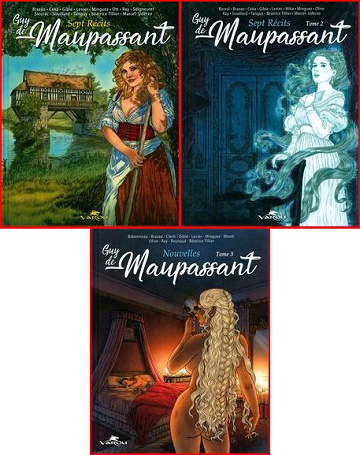 Les nouvelles de Guy de Maupassant - Tomes 01 à 03