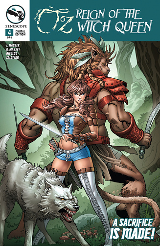Grimm Fairy Tales Presents: Oz - Reign of the Witch Queen, Tome 4