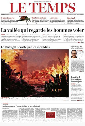 Le Temps - 22 Août 2025