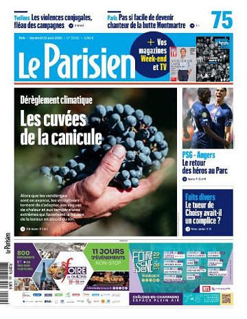 Le Parisien - 22 Août 2025