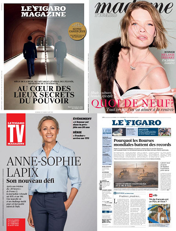 Pack Le Figaro et ses 3 suppléments - Vendredi 22 Août 2025
