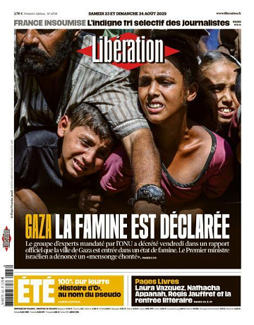 Libération du Samedi 23 et Dimanche 24 Août 2025