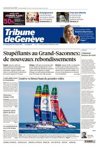 Tribune de Genève - 22 Août 2025