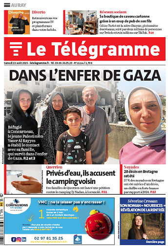 Le Télégramme (19 éditions) - 23 Août 2025