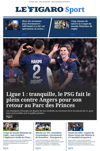 Le Figaro Sport - 23 Août 2025